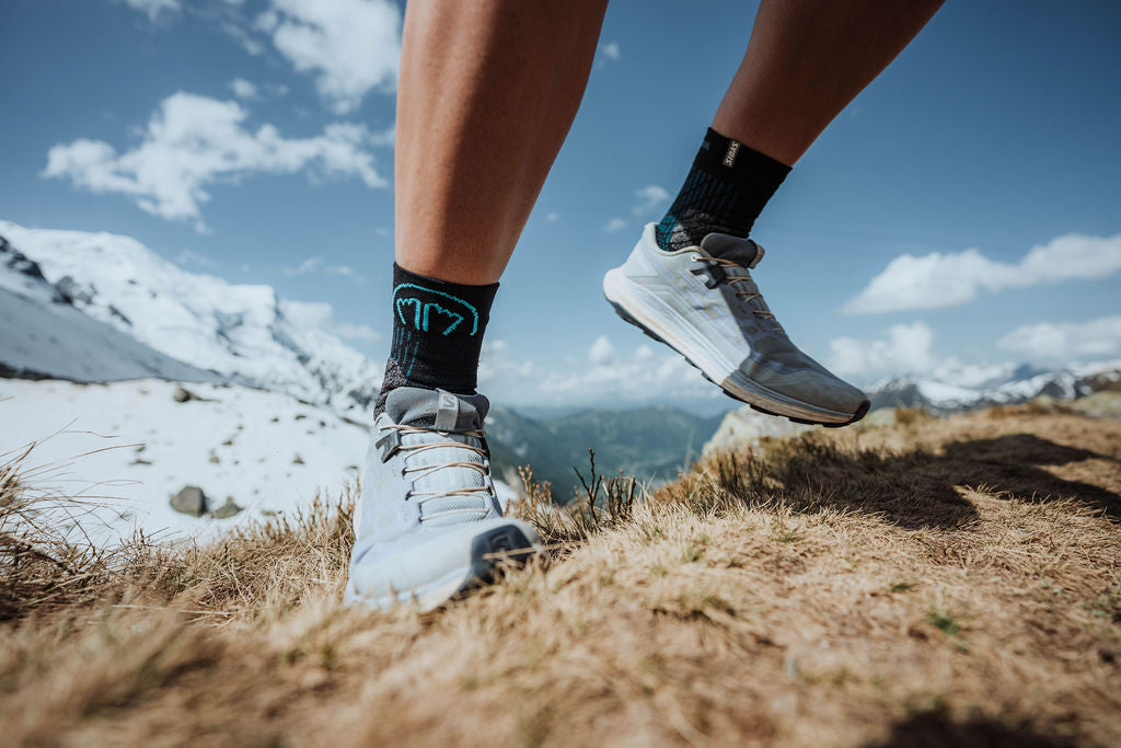 More Mile Cheviot 5 Paia Calzini Uomo Da Trail Running, Imbottiti E Traspiranti, Con Supporto Arco, Taglia Unica