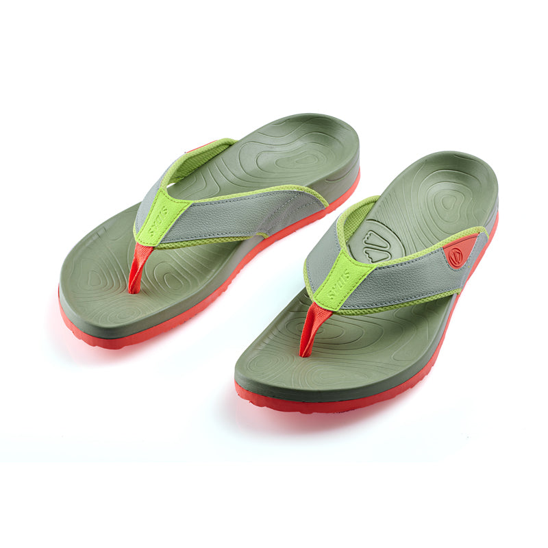 Anatomische Flip-Flops - 3D Lounge Orange
