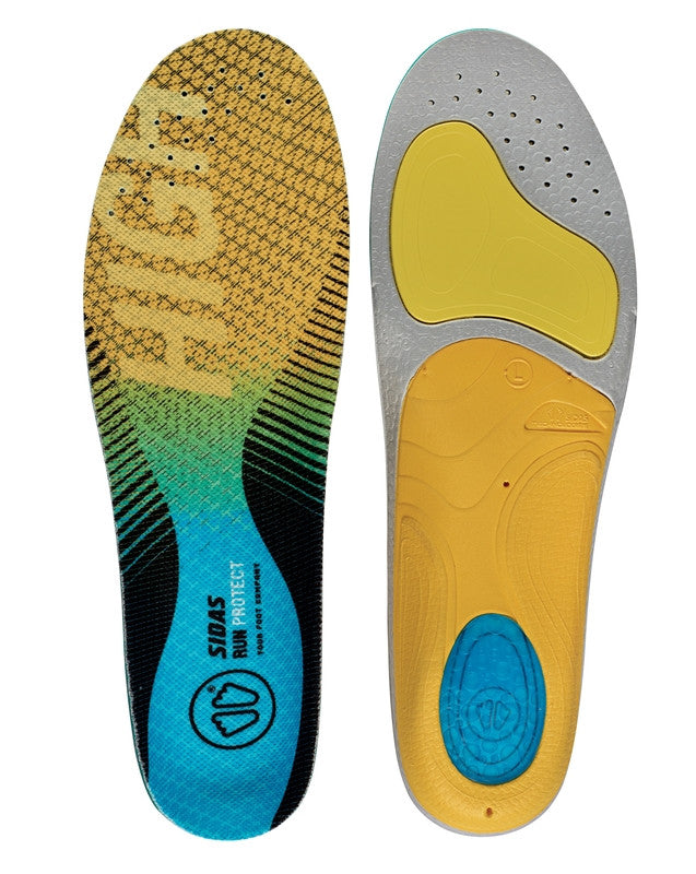 Insoles providing stability and protection to the foot arch