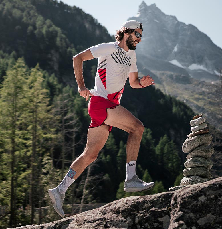 RUN ANATOMIC CREW Bianco