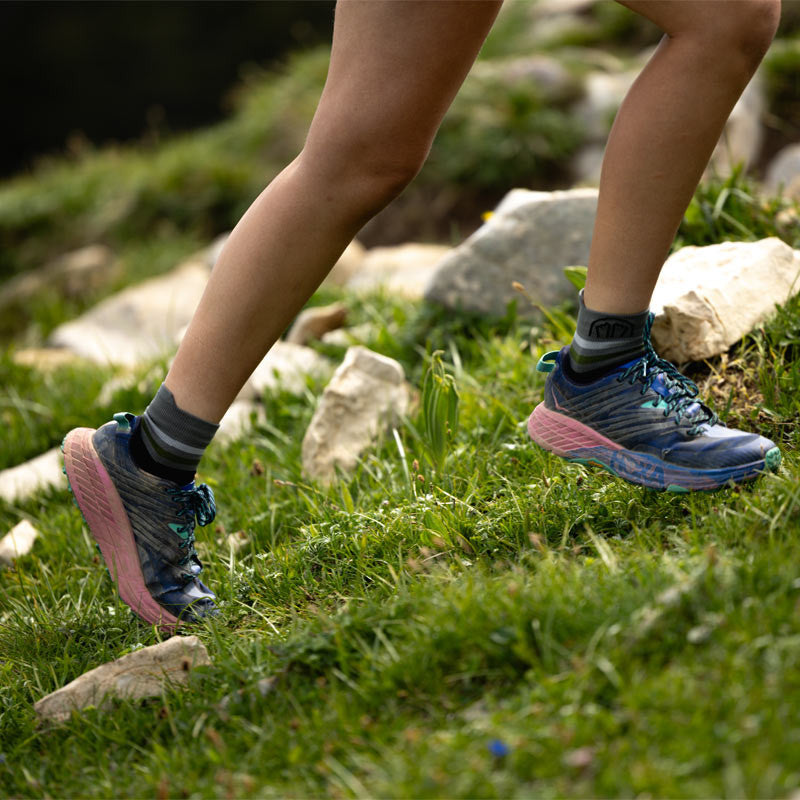 Run Anatomic Chiaro Ankle Nero/Grigio Scuro