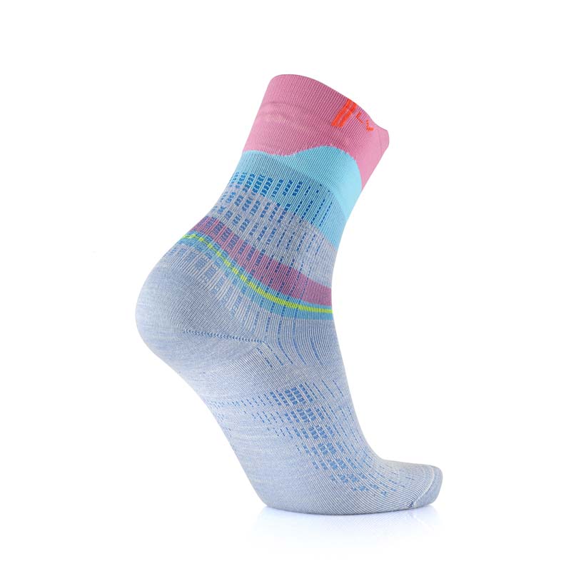 Nordische Skisocken - Ski Nordic Performance X Jessie Diggins pink/blau