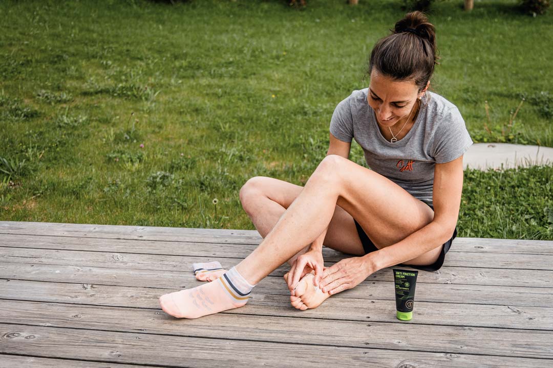 Preparing your feet before a trail run