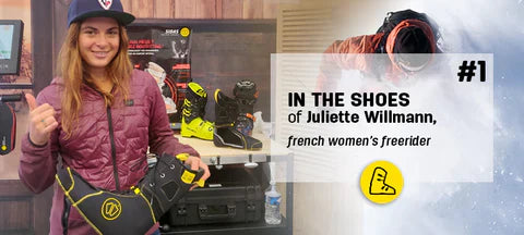 In the shoes of Juliette Willmann, french women's freerider