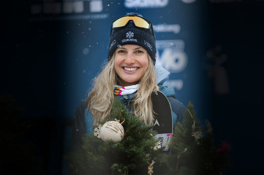 An ascent with Emily Harrop, ski mountaineering champion