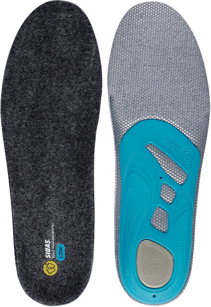 Insoles 3feet® merino low Sidas out of merino wool for low-arched