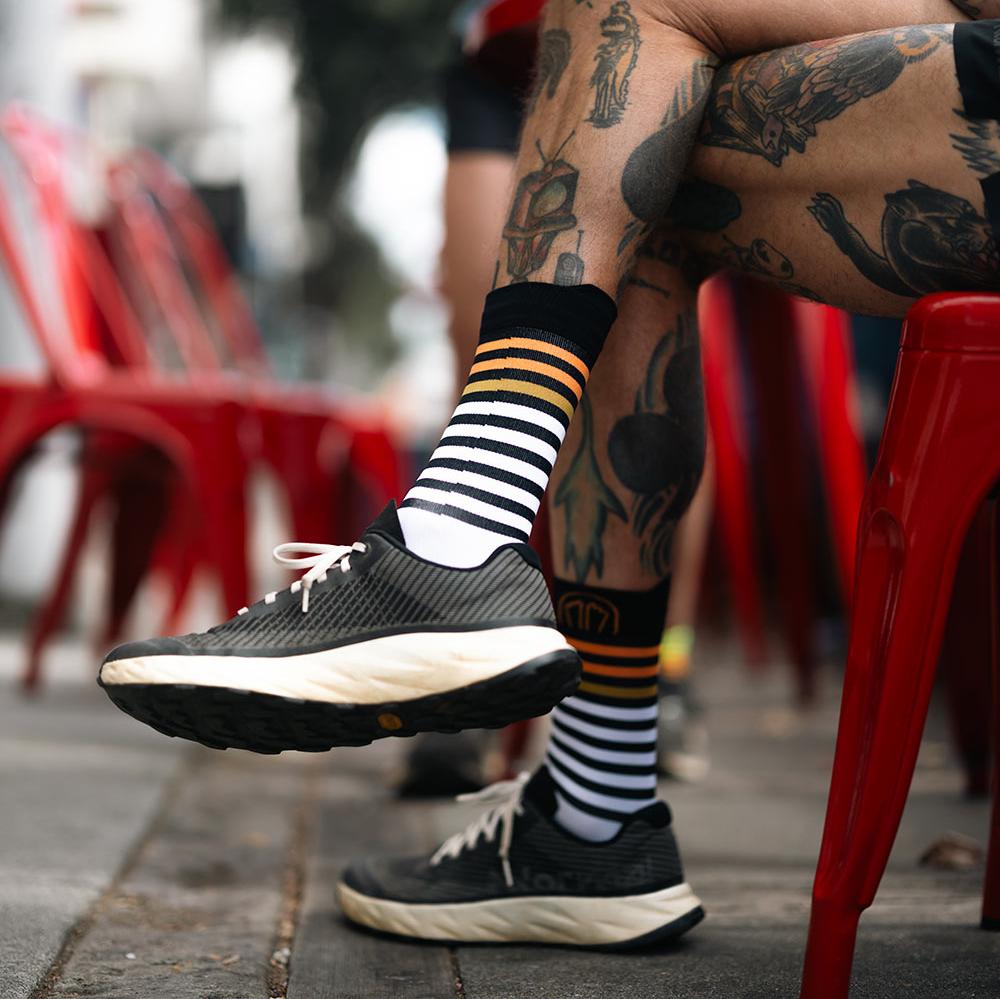 Chaussettes Lacoste Stripe Contrasted (2 paires Chaussettes Lacoste Stripe Contrasted (2 paires