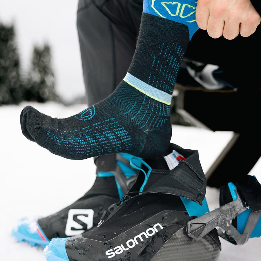 salomon compression ski socks Ski Nordic Performance, nordic skiing socks