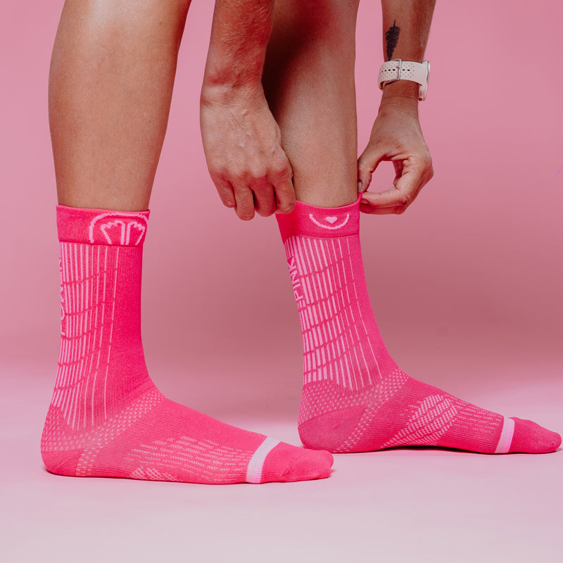 Laufsocken – Run Pink