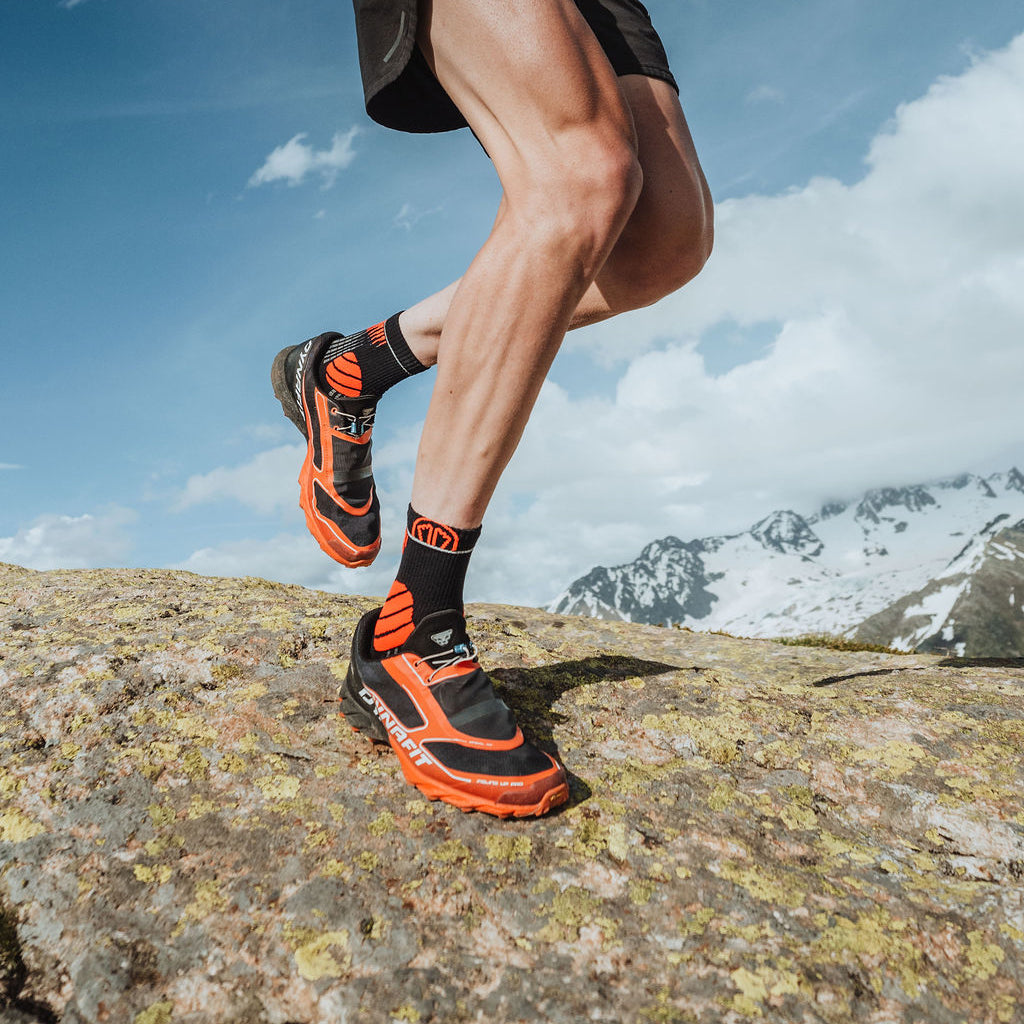 Calze da trail running - Trail Ultra nero/arancione 