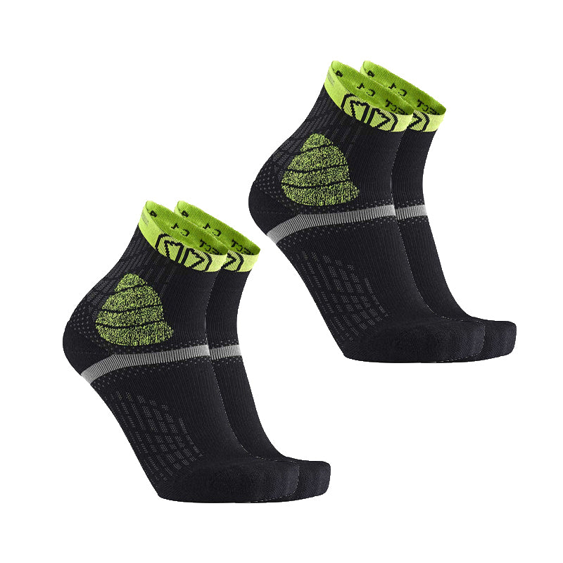 2-Paar-Set - Trail Protect schwarz/gelb
