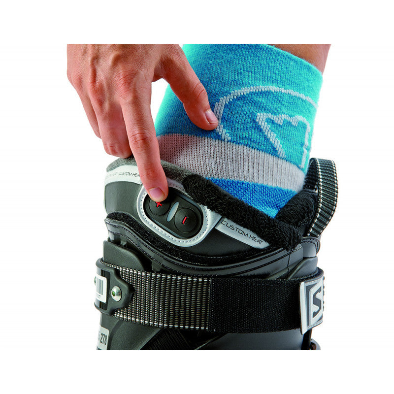 Heated ski boots
