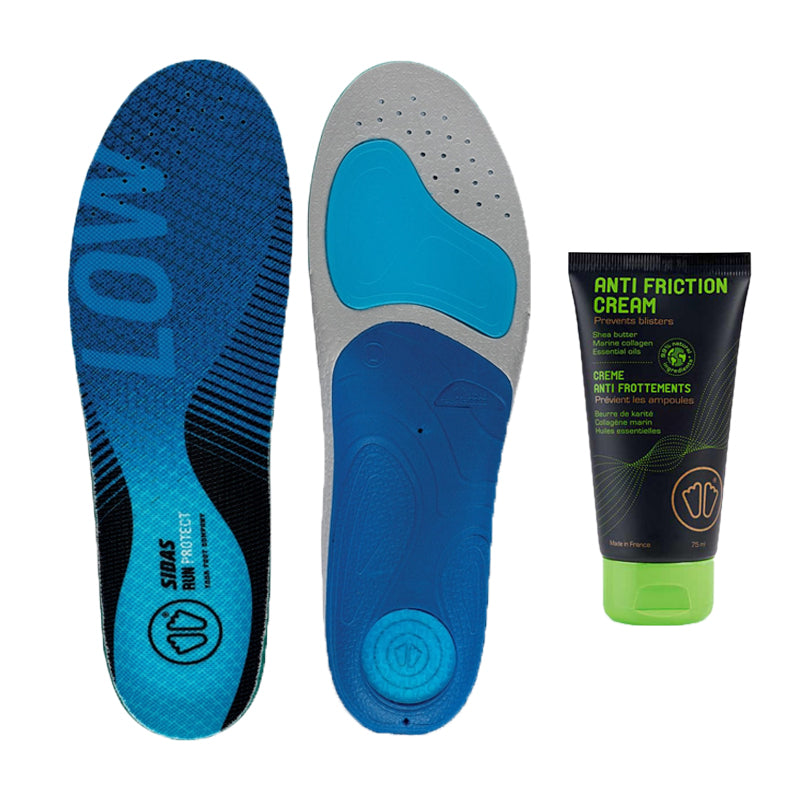 Plantillas Run 3Feet® Protect Low + Crema anti-fricción