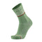 Chaussettes de course à pied - Run Spirit vert/beige