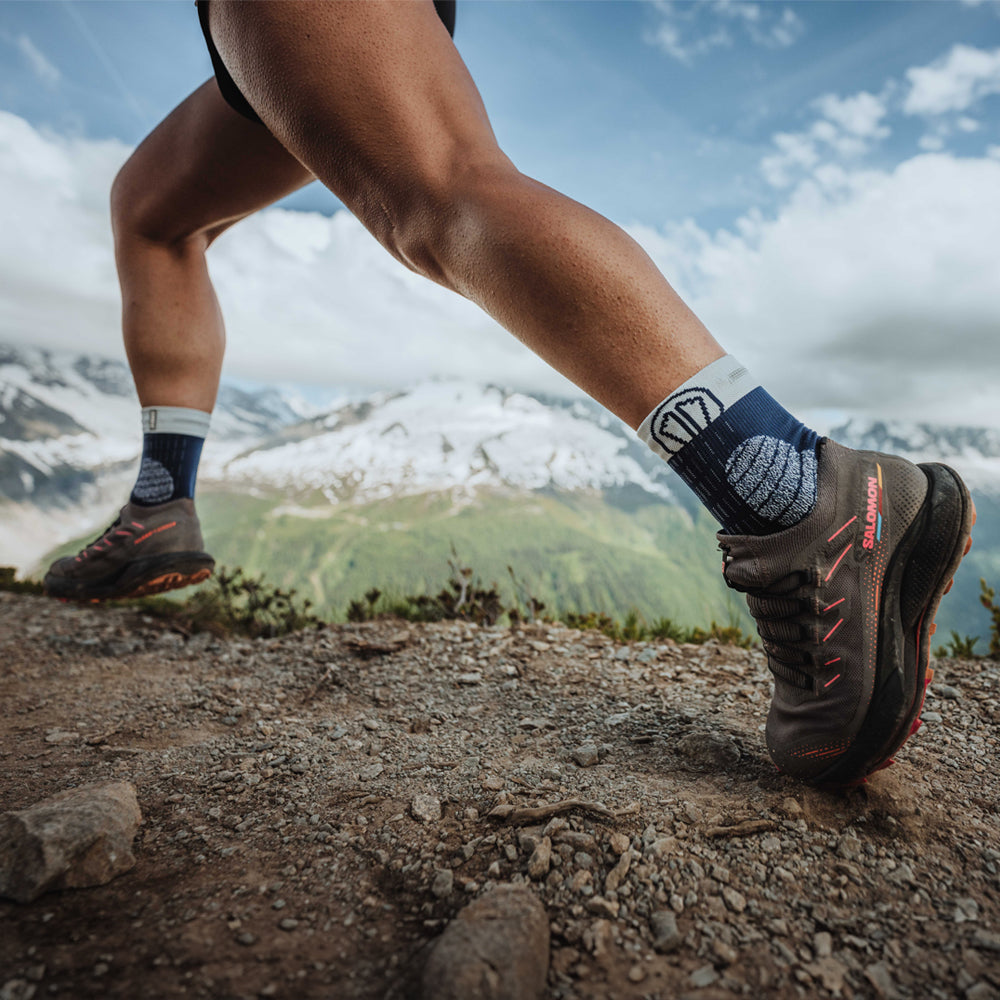 Chaussettes Trail Running T-Free Bleu/Gris| - Main Image