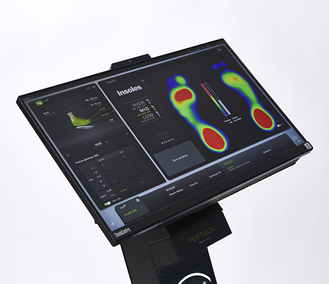 Right Foot Box Foot analysis with FeetBox EVO – Sidas.com