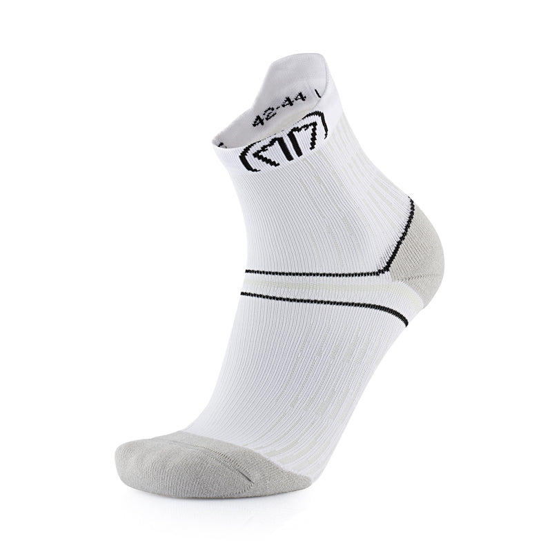 Chaussettes de course à pied - Run Anatomic Comfort blanc