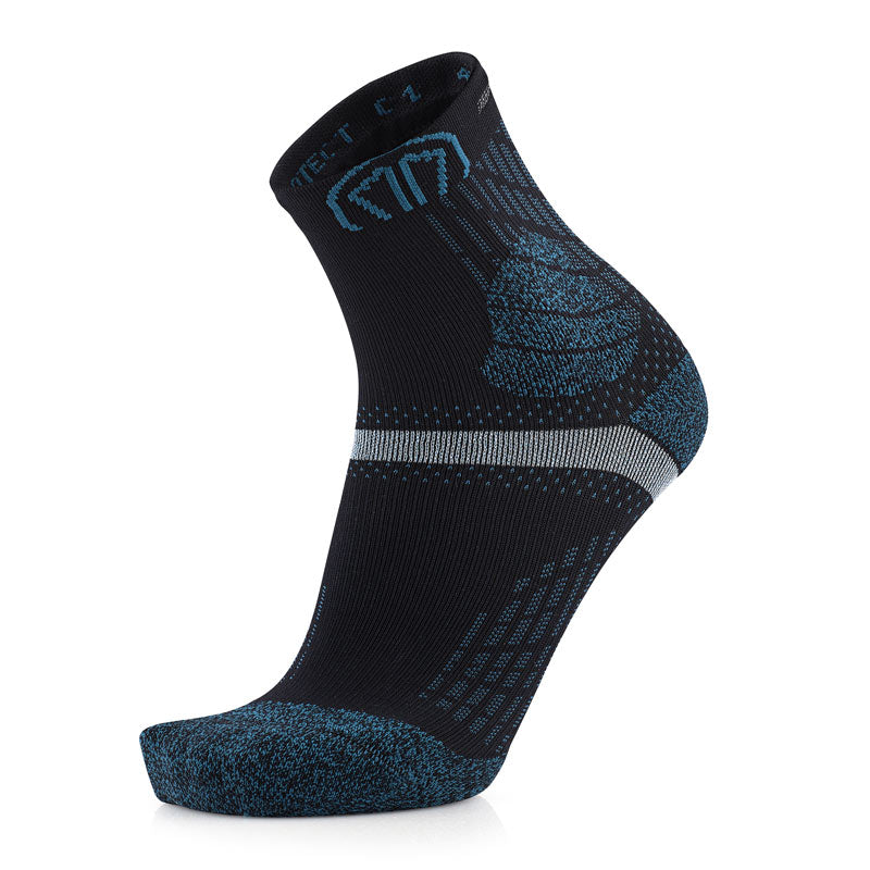 Calcetines de trail running - Trail Protect negro/azul