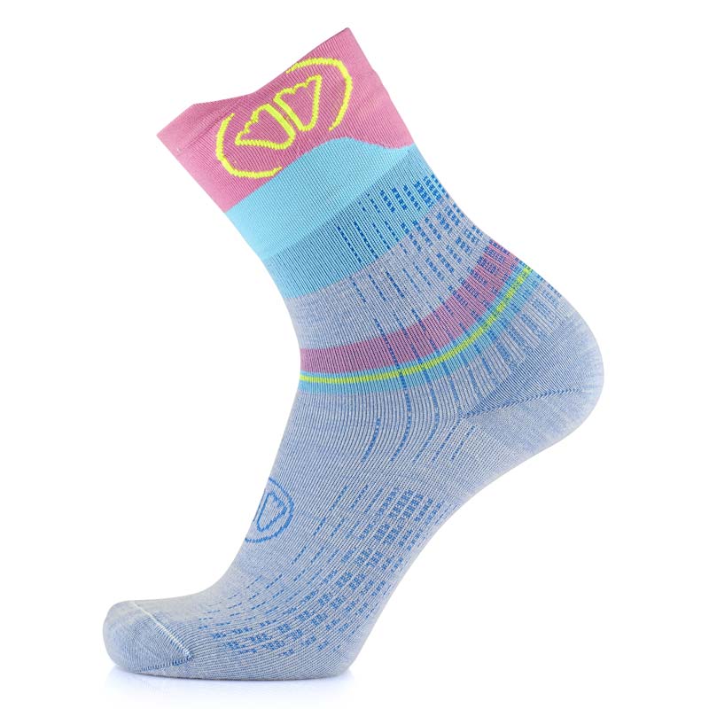 Chaussettes de ski nordique - Ski Nordic Performance Femme rose/bleu