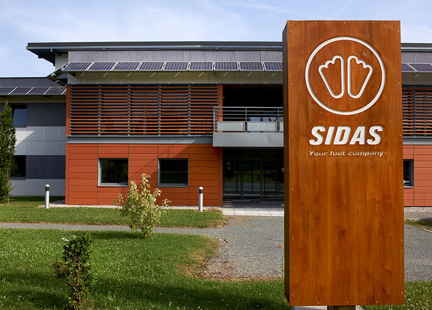 La sede central de Sidas, con sede en Voiron (Isère)