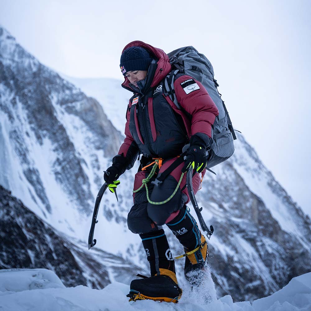Nirmal Purja alias Nismdai sur le K2 Winter avec Therm-ic